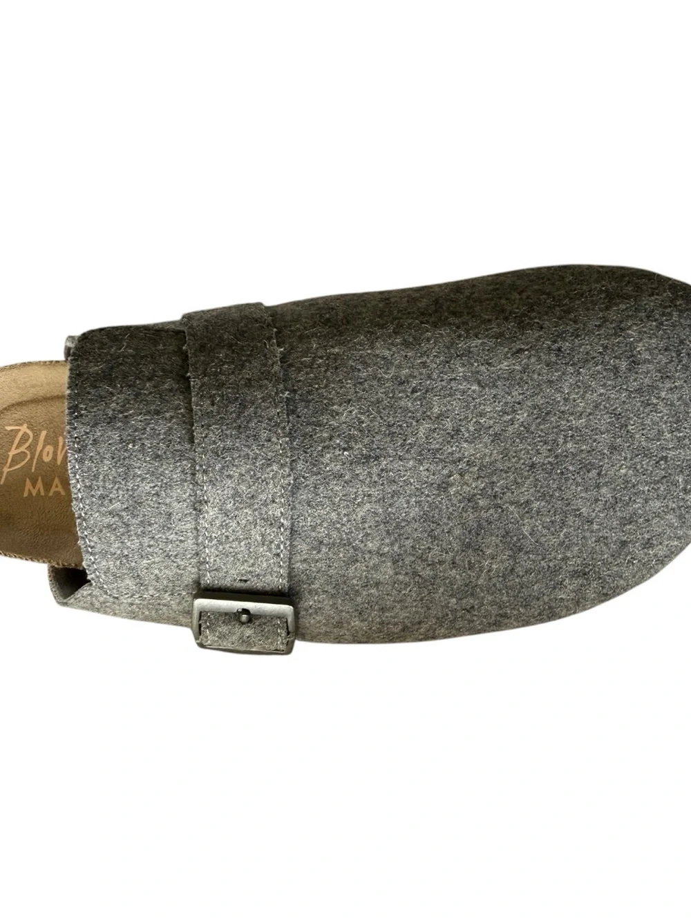 Blowfish Malibu Kids Gray Felt Clogs Size 6